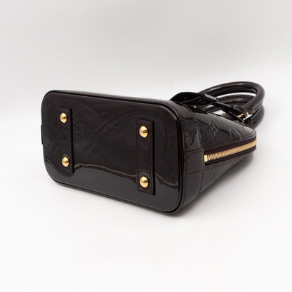 Louis-vuitton Alma BB Amarante Vernis