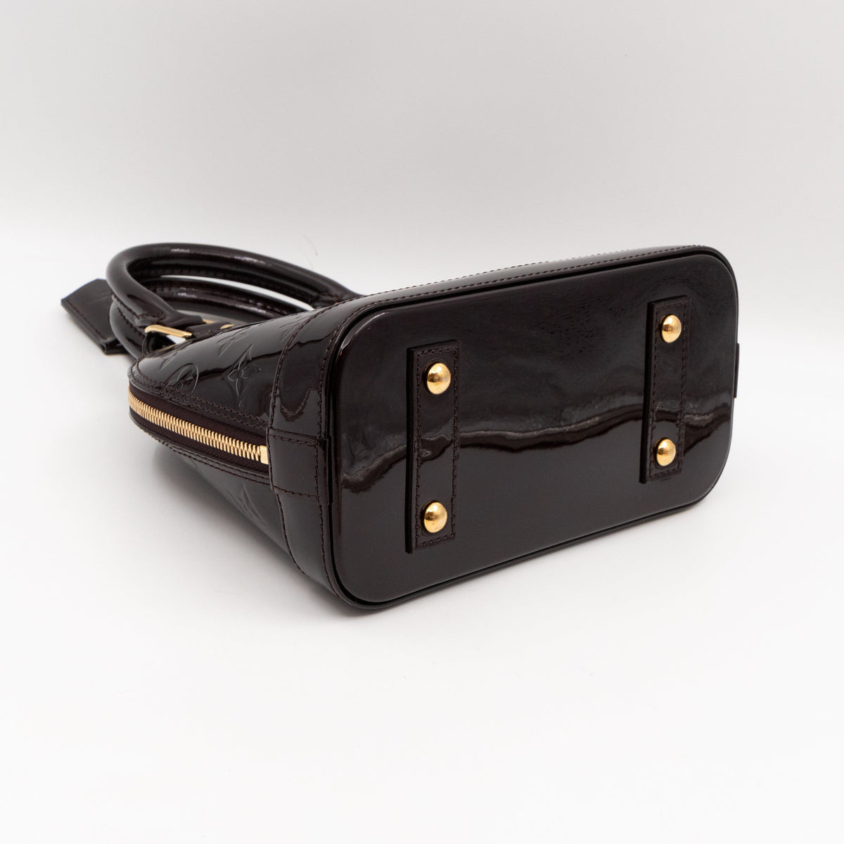 Louis-vuitton Alma BB Amarante Vernis