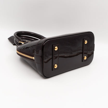 Louis-vuitton Alma BB Amarante Vernis