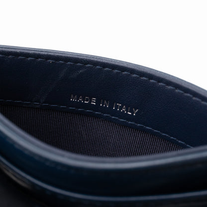 Gabrielle  Holder Blue Leather