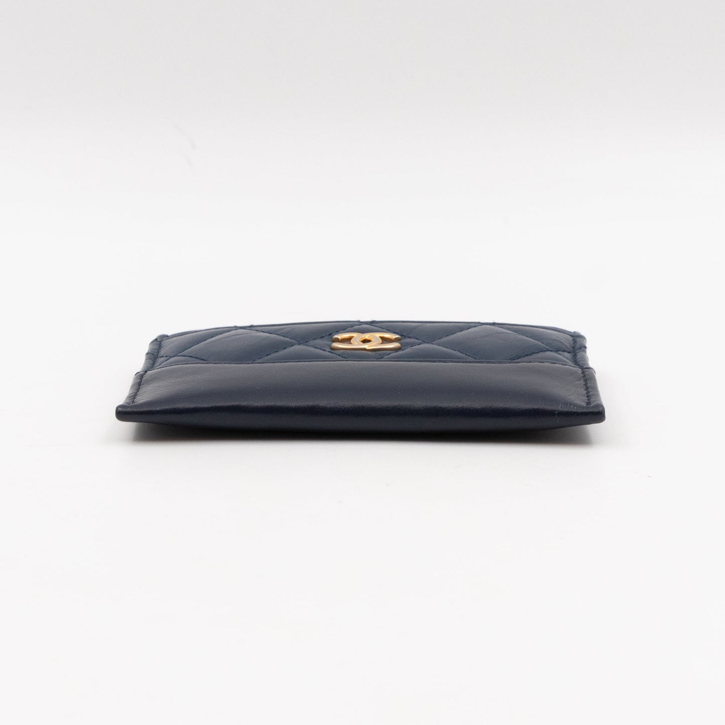 Gabrielle  Holder Blue Leather