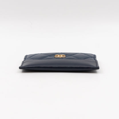 Gabrielle  Holder Blue Leather