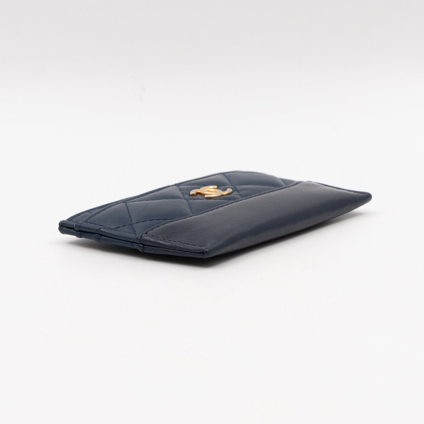 Gabrielle  Holder Blue Leather