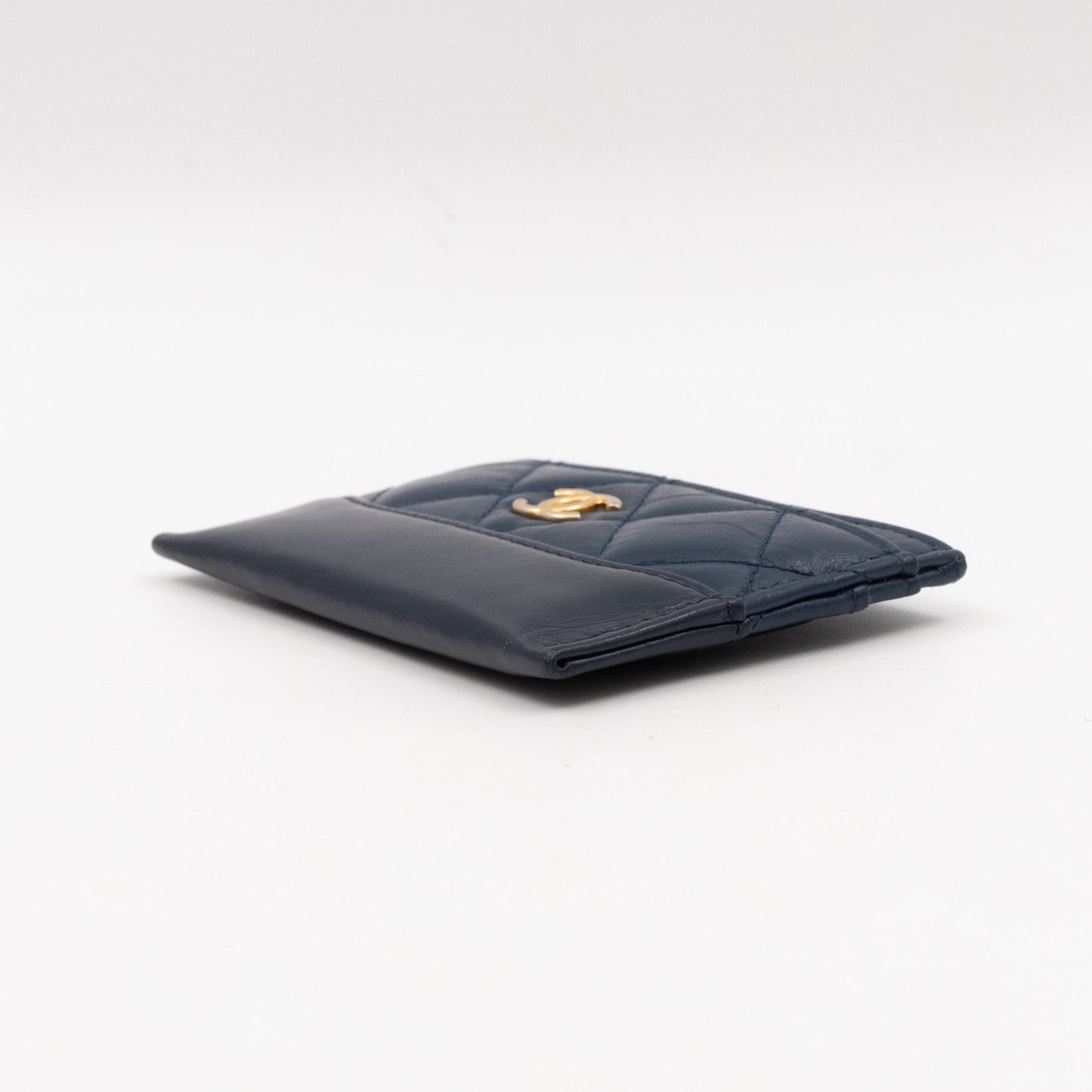 Gabrielle  Holder Blue Leather