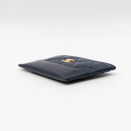 Gabrielle  Holder Blue Leather
