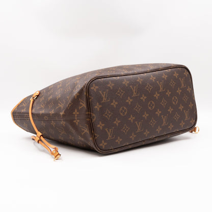 Louis-vuitton Neverfull MM Monogram Pivoine