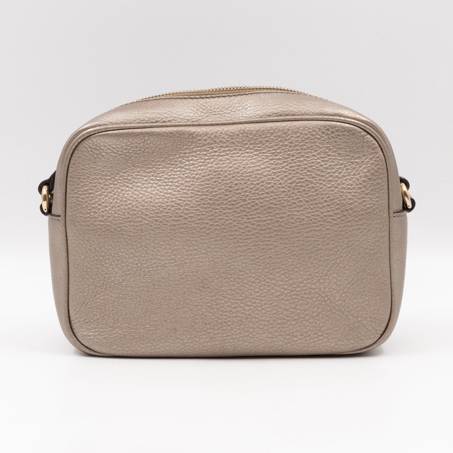 Disco Soho Champagne Metallic Leather