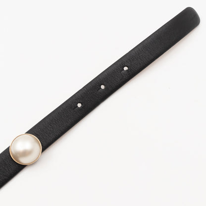 CC Pearls Belt Leather