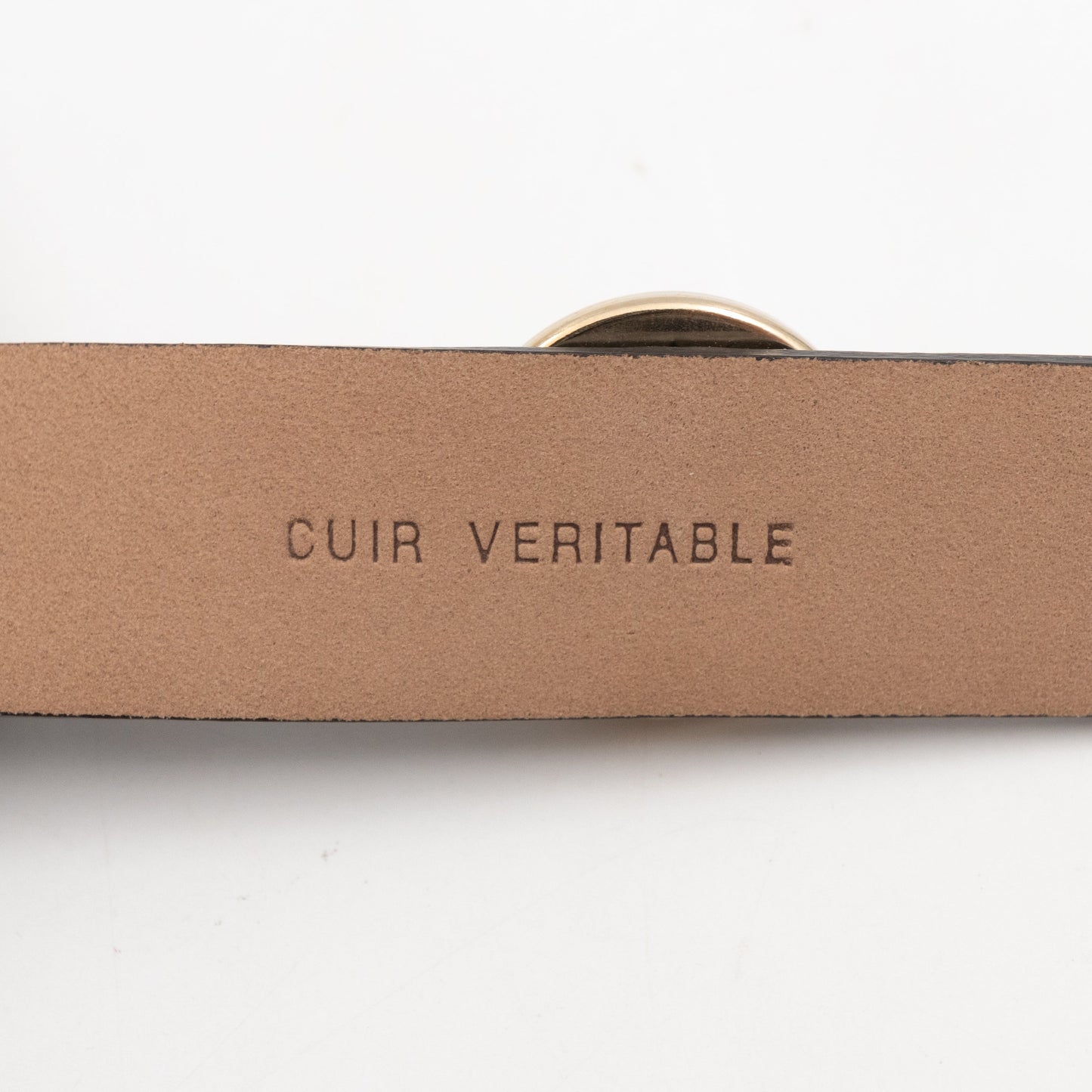 CC Pearls Belt Leather
