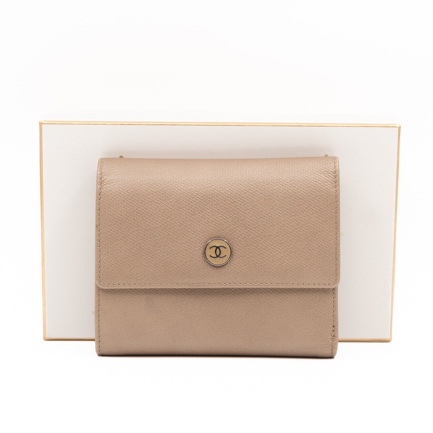 CC Trifold Wallet Champagne