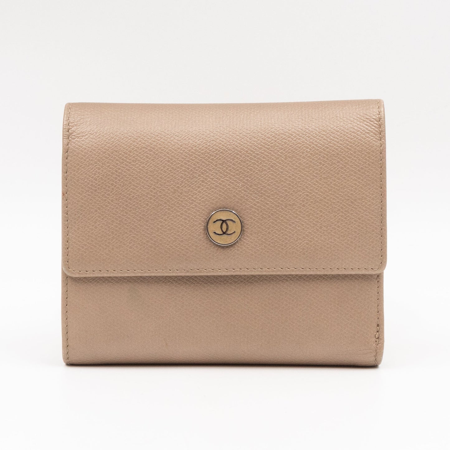 CC Trifold Wallet Champagne