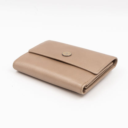 CC Trifold Wallet Champagne