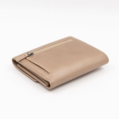 CC Trifold Wallet Champagne