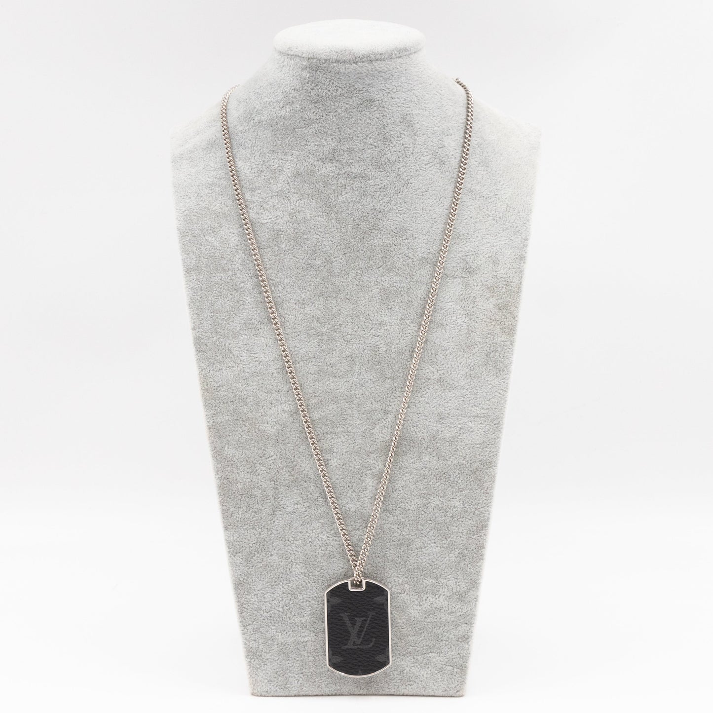 Monogram Eclipse Plate Necklace