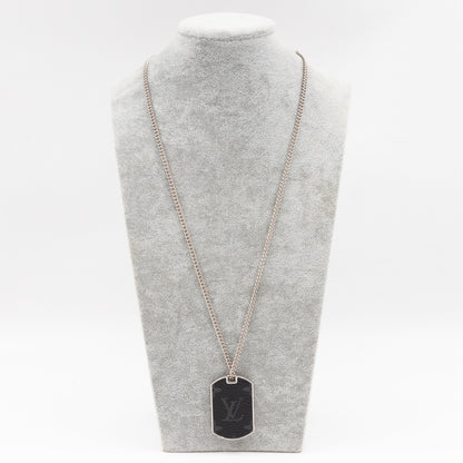 Monogram Eclipse Plate Necklace