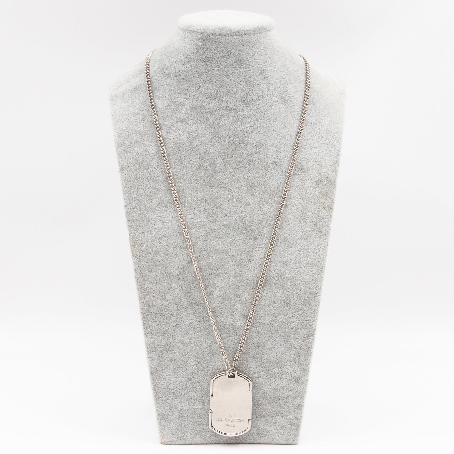 Monogram Eclipse Plate Necklace