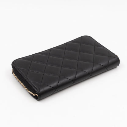 Small Trendy CC Zipped Wallet