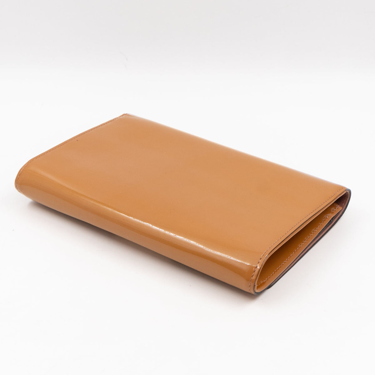 Louis-vuitton Louise Clutch Beige Vernis Gold