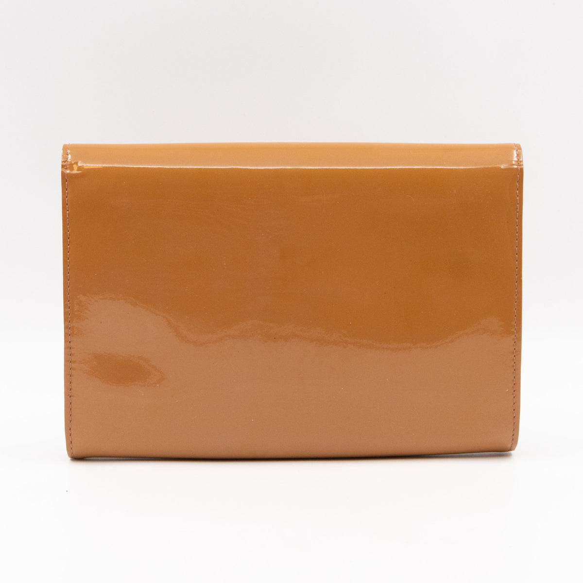 Louis-vuitton Louise Clutch Beige Vernis Gold