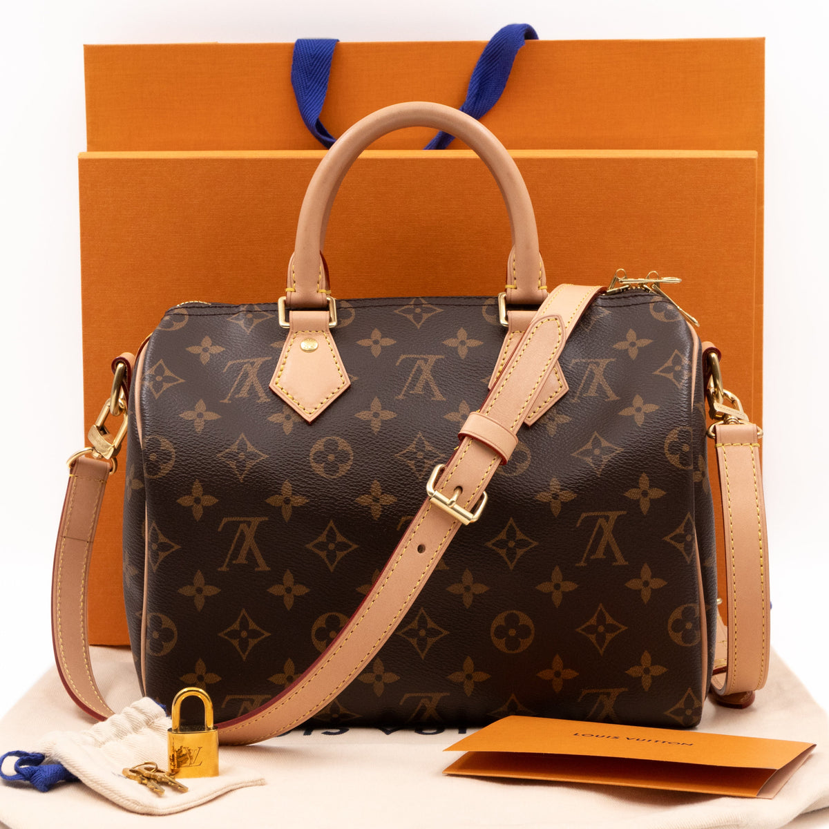 Louis-vuitton Speedy 25 Bandouliere Monogram