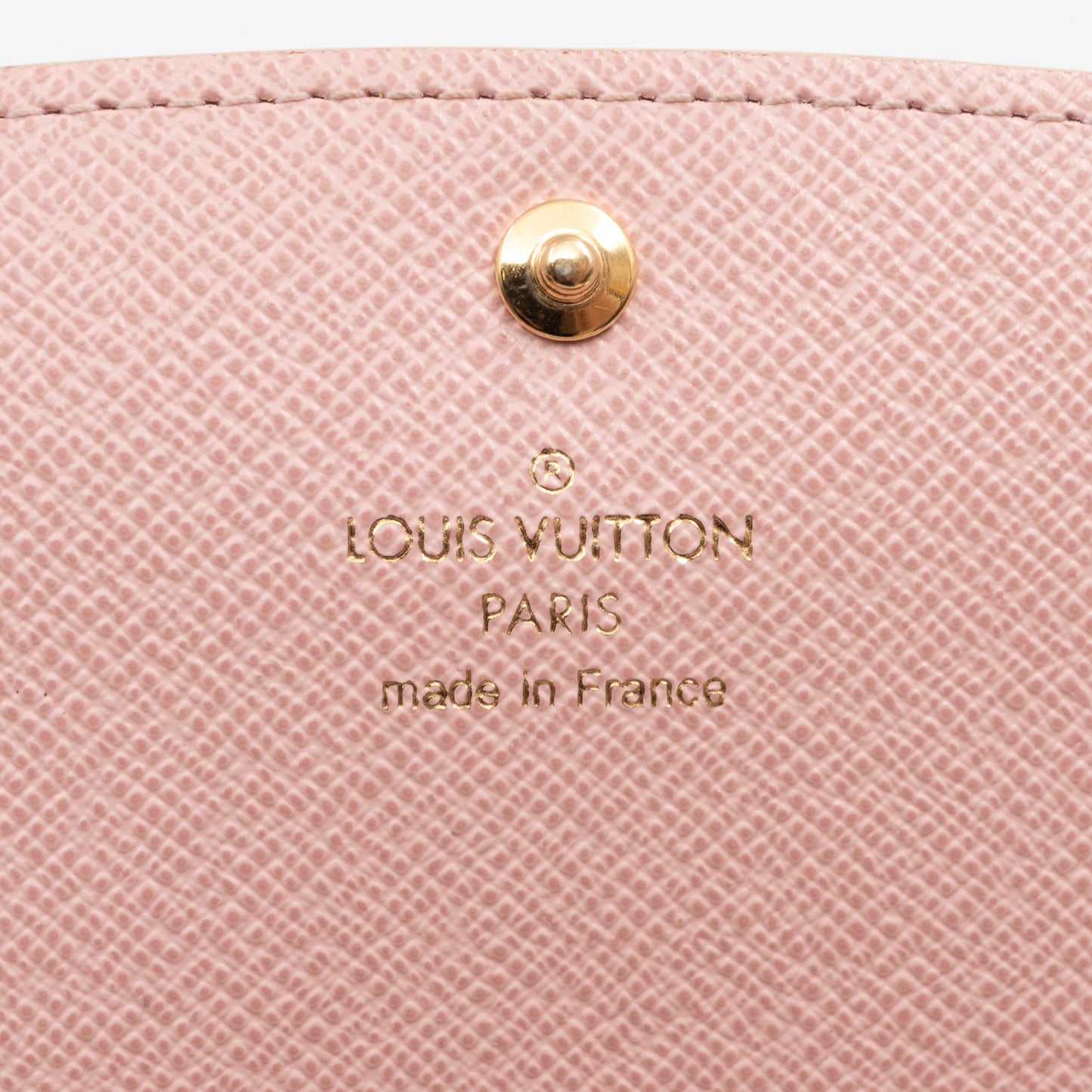 Louis-vuitton Emilie Wallet Damier Azur Rose Ballerine
