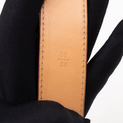 Louis-vuitton Ceinture Belt Red Vernis 90/36
