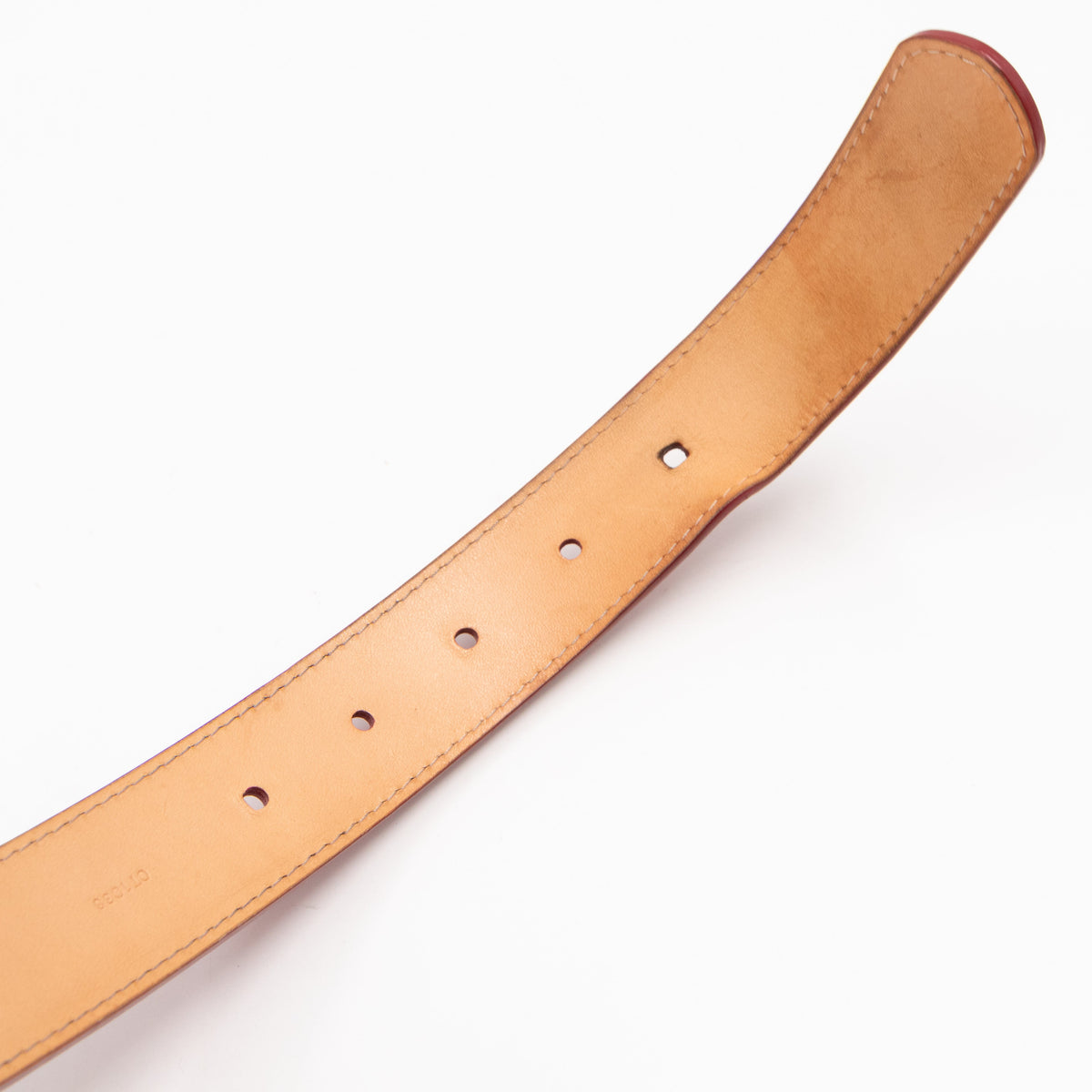Louis-vuitton Ceinture Belt Red Vernis 90/36