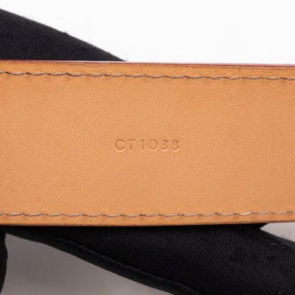 Louis-vuitton Ceinture Belt Red Vernis 90/36