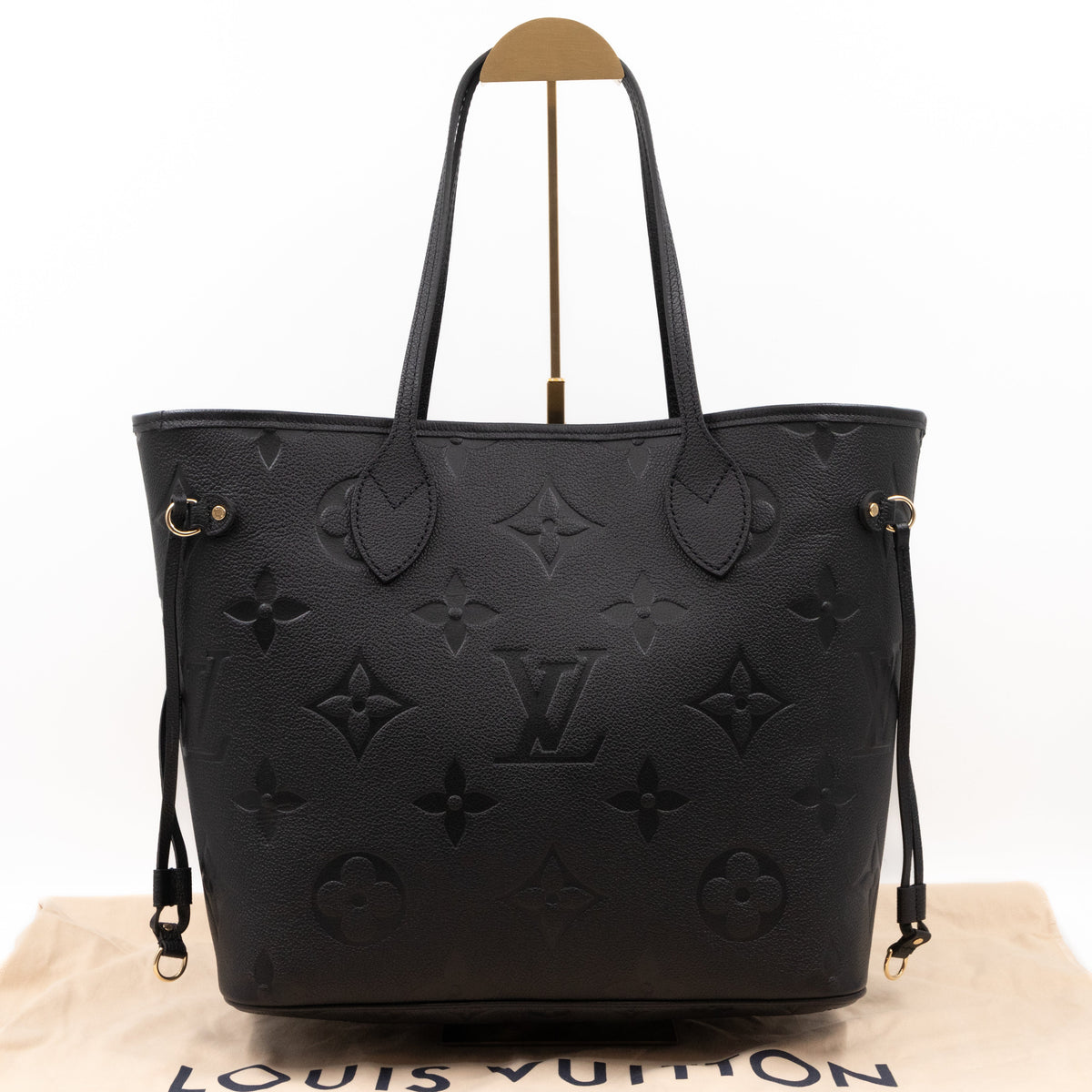 Louis-vuitton Neverfull MM Black Monogram Empreinte
