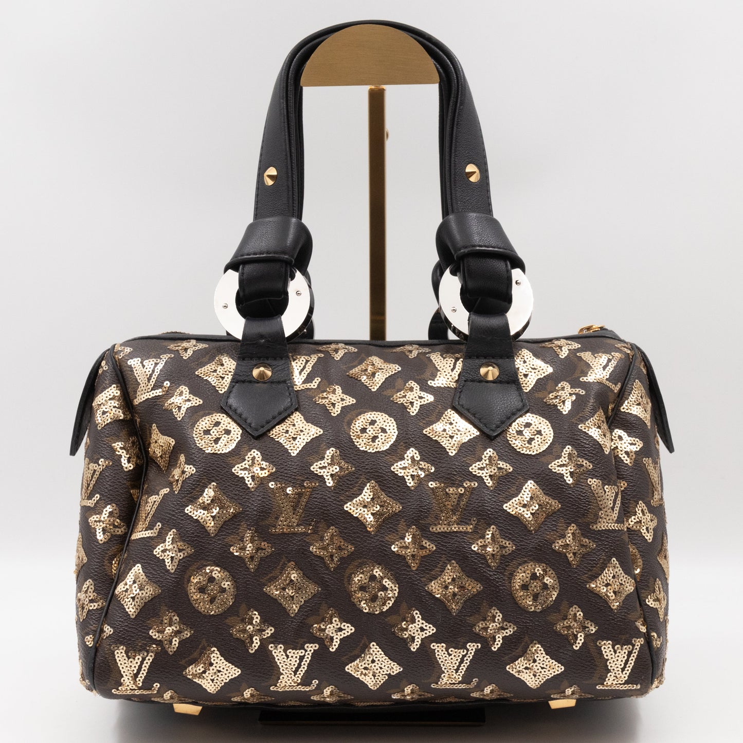 Speedy 28 Monogram Eclipse Gold Sequins