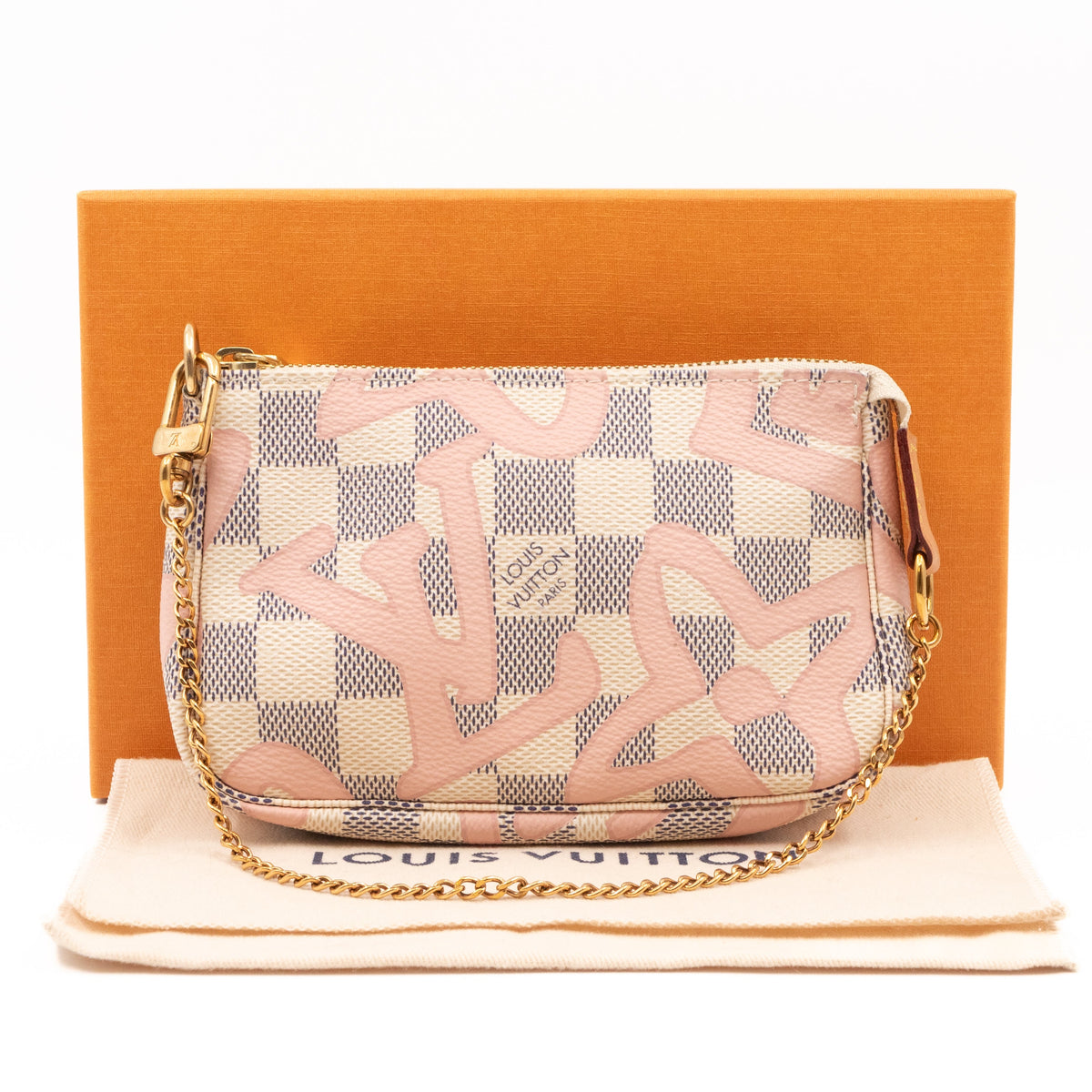 Louis-vuitton Mini Pochette Accessoires Damier Azur Tahitienne