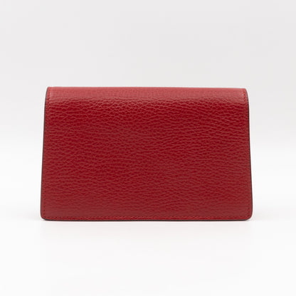 Dionysus Super Mini Red Leather