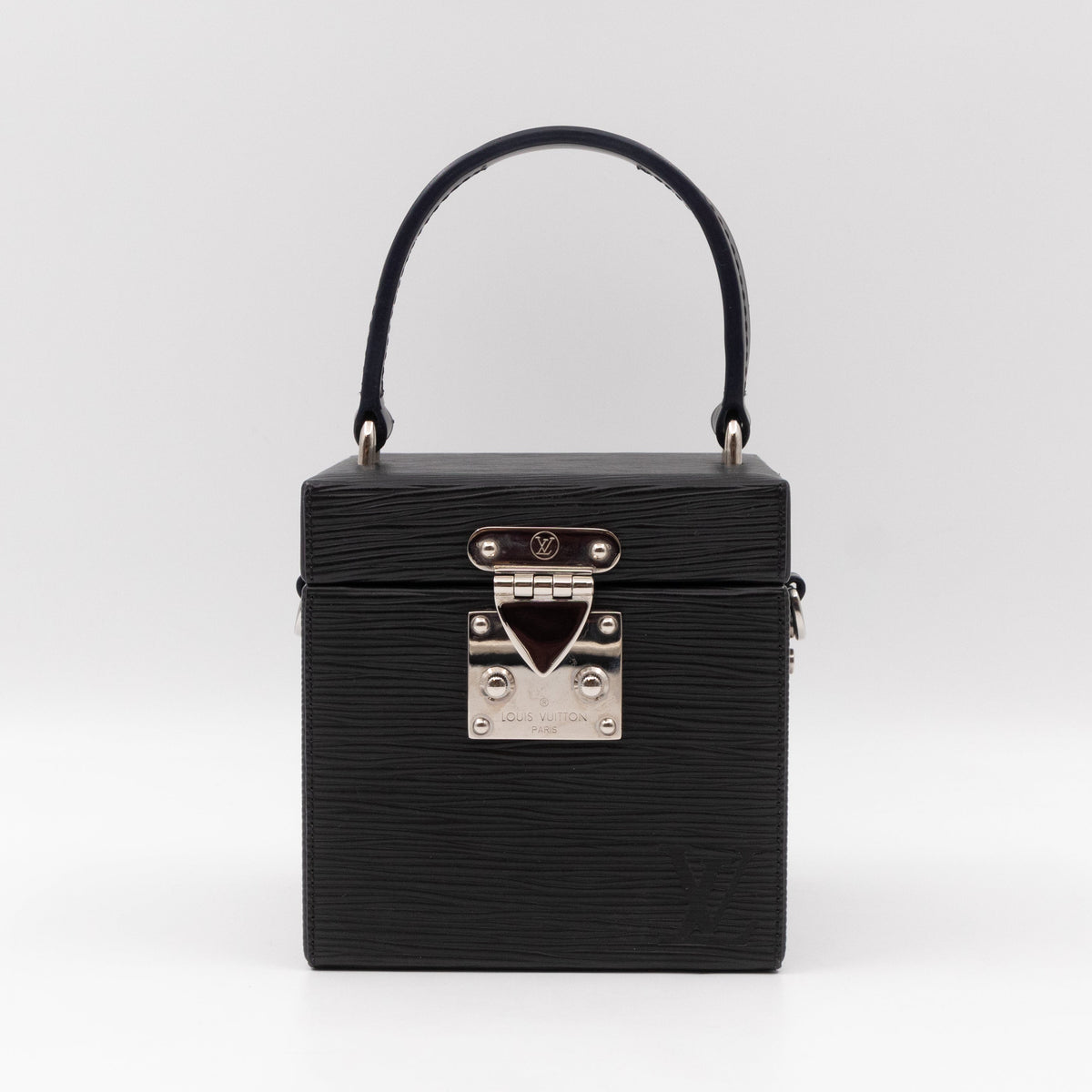 Bleecker Box Black Epi Leather