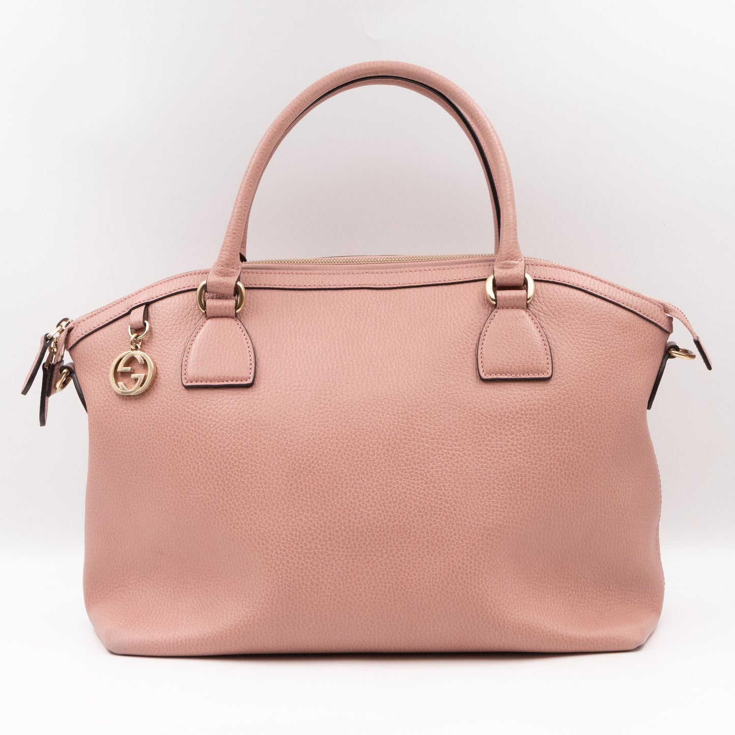 Dome Bag GG Charm Pink Leather