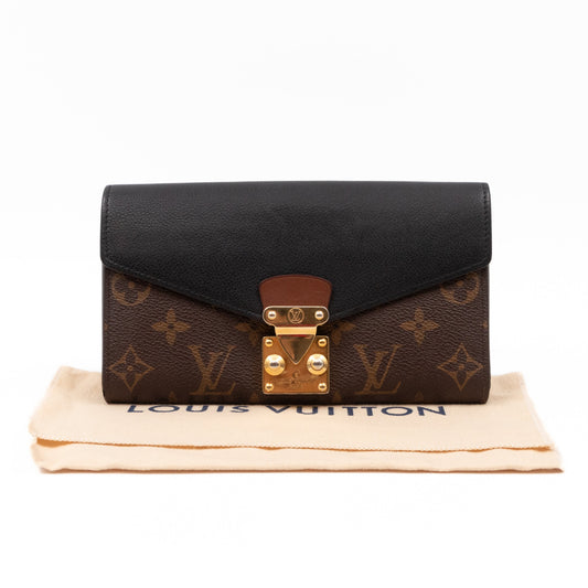 Pallas Wallet Monogram Black Leather
