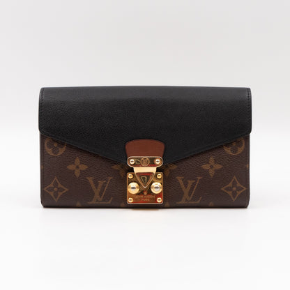 Pallas Wallet Monogram Black Leather