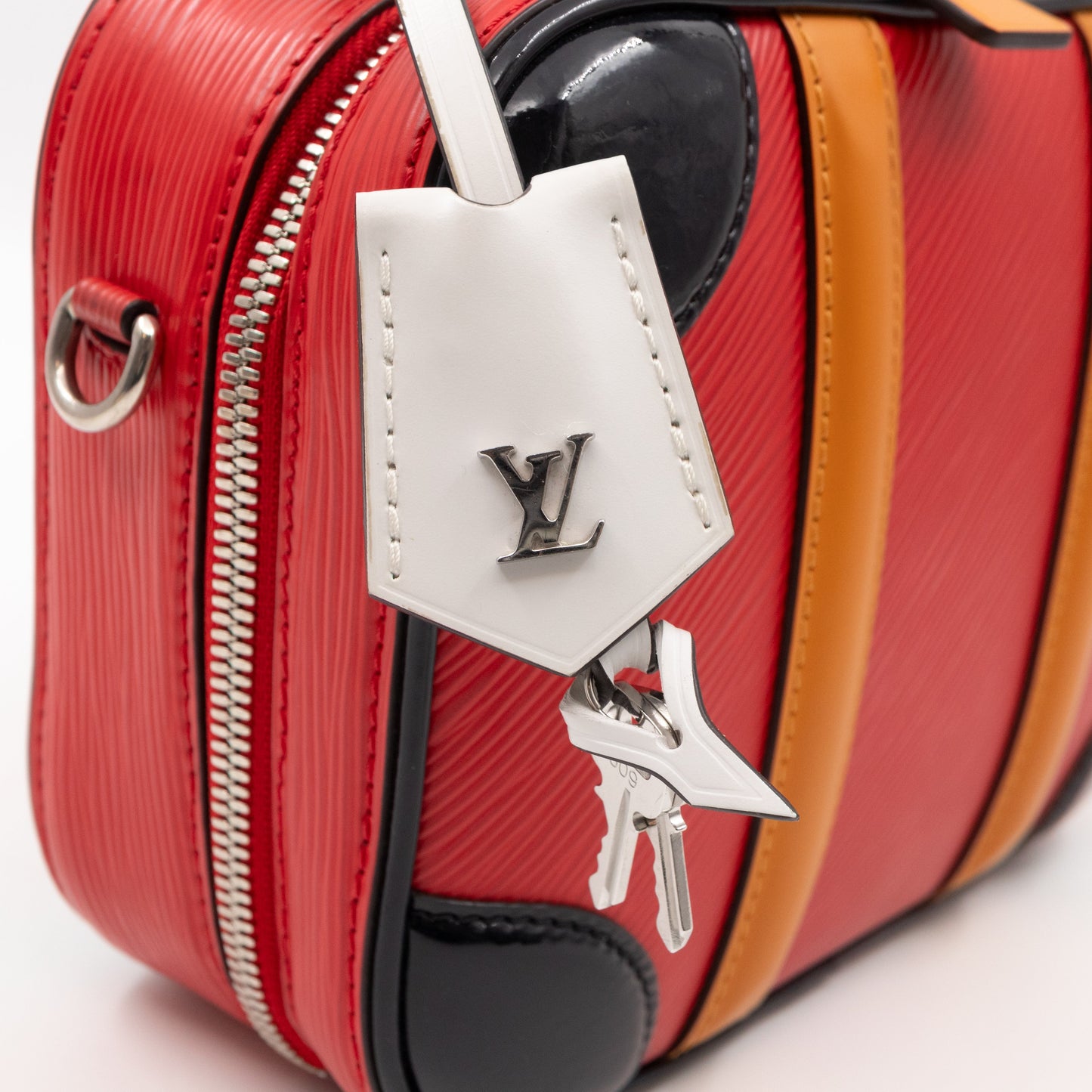 Louis-vuitton Valisette BB Red Epi Leather