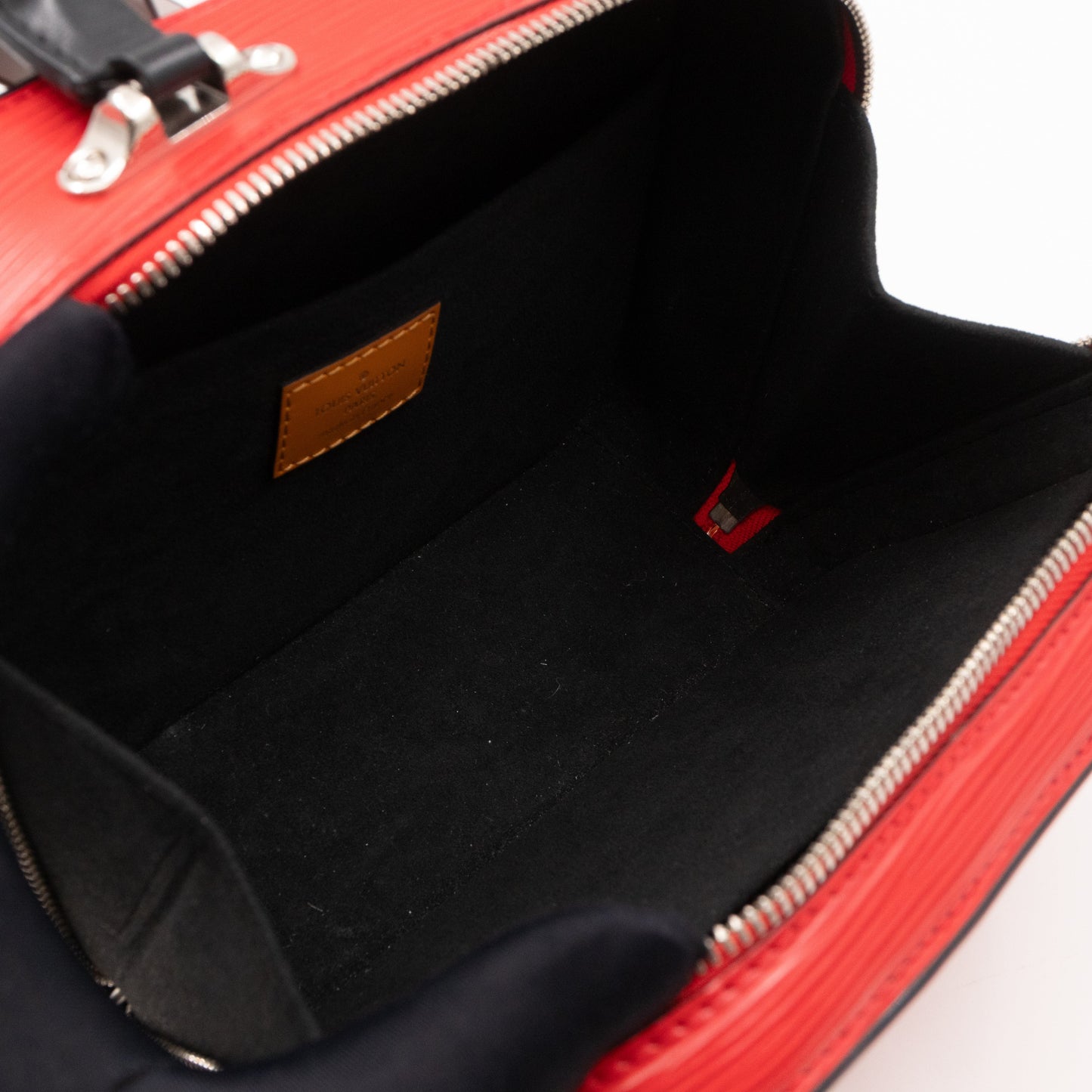 Louis-vuitton Valisette BB Red Epi Leather