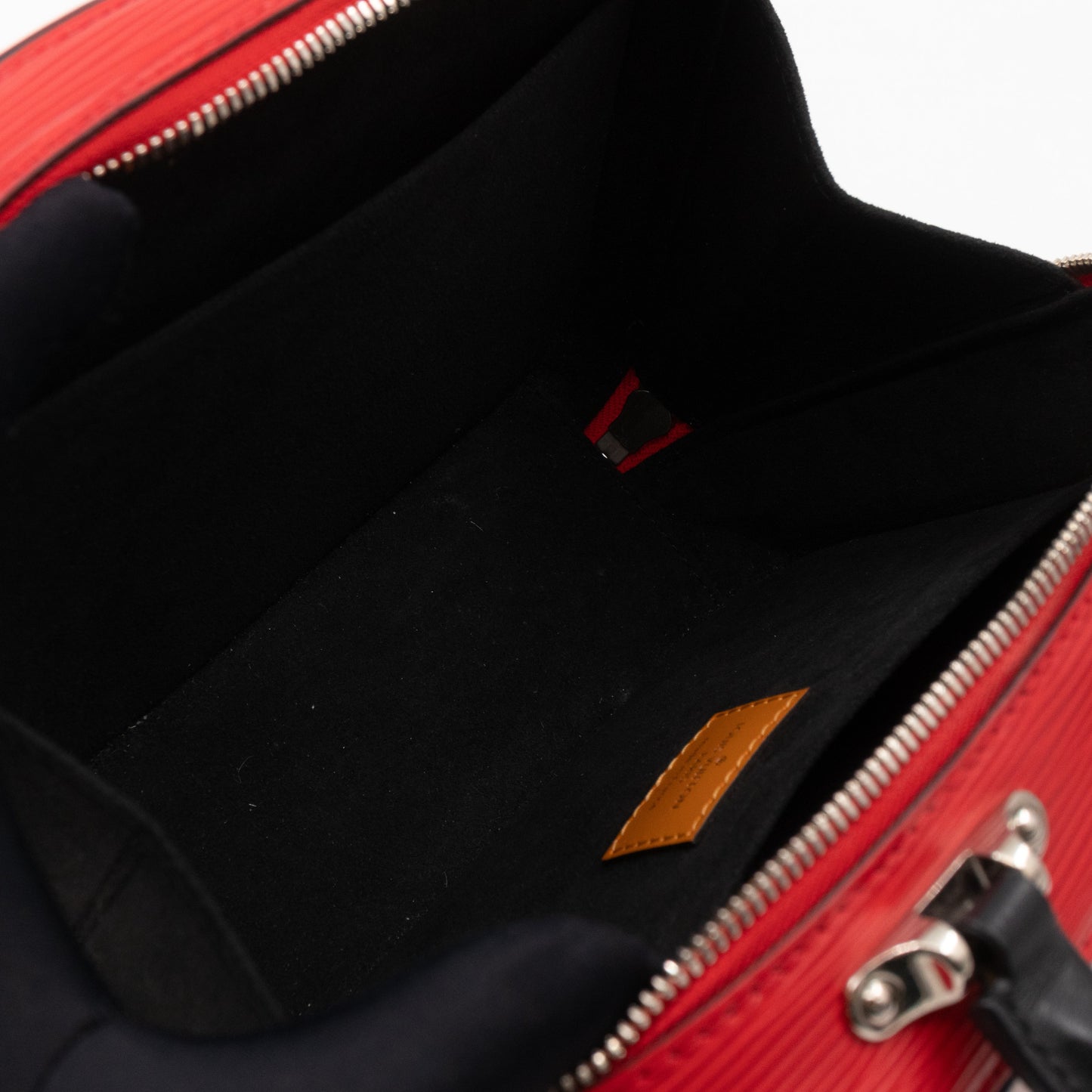 Louis-vuitton Valisette BB Red Epi Leather