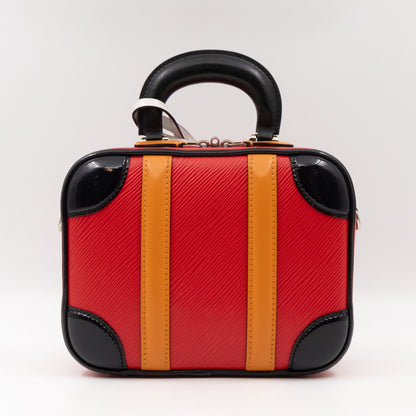 Louis-vuitton Valisette BB Red Epi Leather