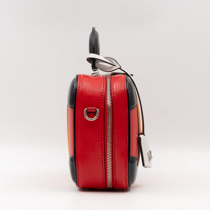 Louis-vuitton Valisette BB Red Epi Leather