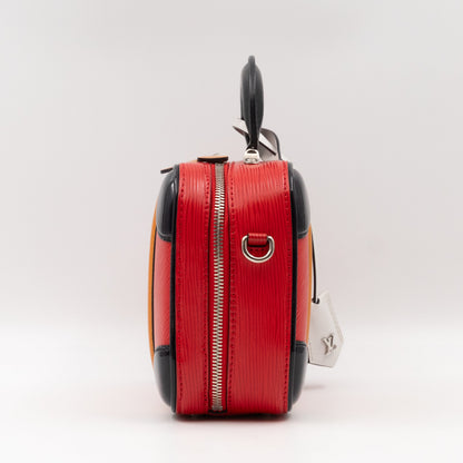 Louis-vuitton Valisette BB Red Epi Leather