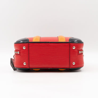 Louis-vuitton Valisette BB Red Epi Leather