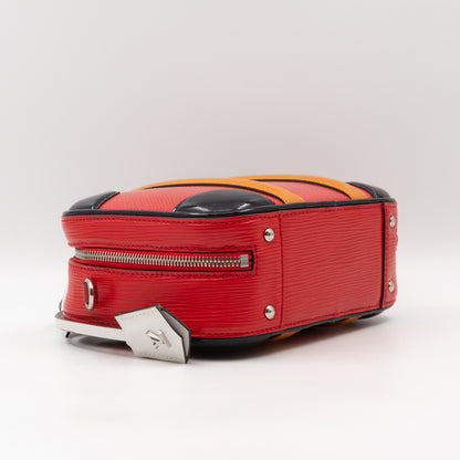 Louis-vuitton Valisette BB Red Epi Leather