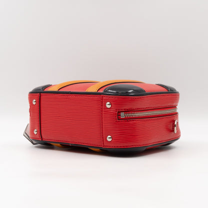 Louis-vuitton Valisette BB Red Epi Leather