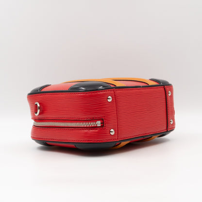 Louis-vuitton Valisette BB Red Epi Leather
