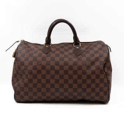 Louis-vuitton Speedy 35 Damier Ebene