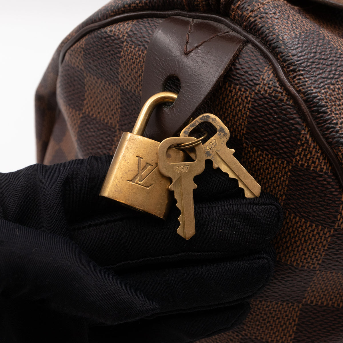 Louis-vuitton Speedy 35 Damier Ebene