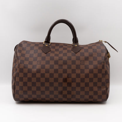 Louis-vuitton Speedy 35 Damier Ebene