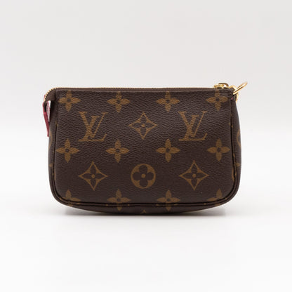 Mini Pochette Accessoires Monogram Christmas Animation Roller Coaster